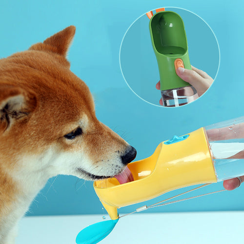 Botella de agua portátil para perros